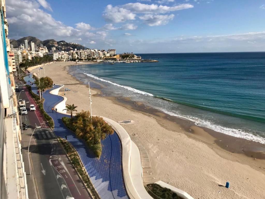 Los Fernandos, 1St Line Beachfront Poniente, 2 Bedroom Apartment Ocean Terrace Бенидорм Екстериор снимка