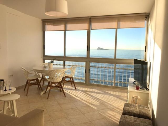 Los Fernandos, 1St Line Beachfront Poniente, 2 Bedroom Apartment Ocean Terrace Бенидорм Екстериор снимка